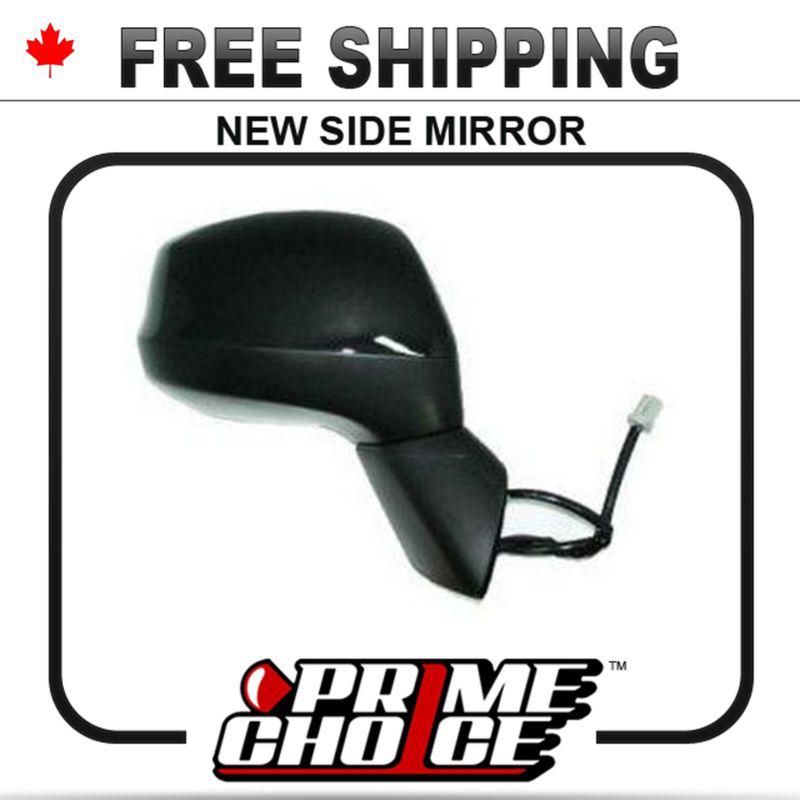 New power non heated passengers side view door mirror