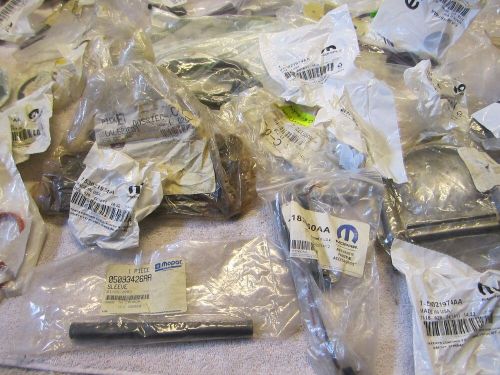 Nos vintage car parts dodge, chrysler, mopar, over 34 package parts lot # 327