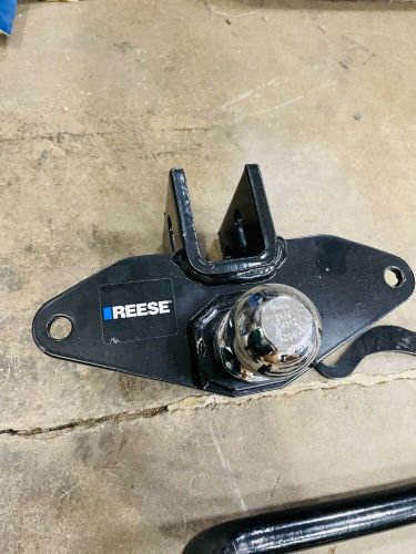 Reese 49912 round bar weight distribution hitch 8000 lbs with shank / ball