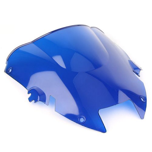 Moto windshield wind screen for honda super hawk 1000 vtr1000f 1997-05 blue