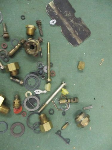 Holley 4bbl carburetor choke parts lot hardware seat lot 4160