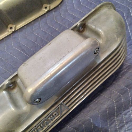 Vintage weiand valve covers big block bb chevrolet offenhauser breathers rocker