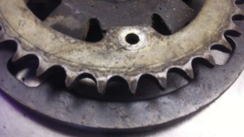 Can am rally 200 2x4   rear sprocket w guard  bombardier t5-3l