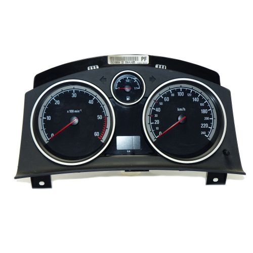 Vauxhall astra h diesel instrument cluster 13267544 combi speedometer reset-