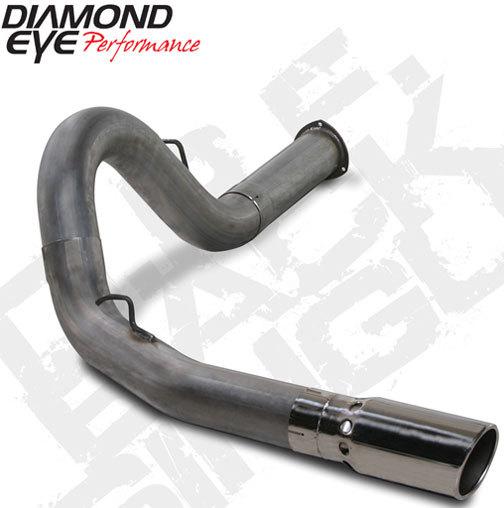 Diamond eye exhaust- 07-09 chevy 5" stainless-d.p.f. back single