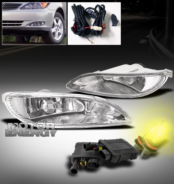 2002-2004 toyota camry/solara/2005-2008 corolla jdm bumper fog lights+switch+hid