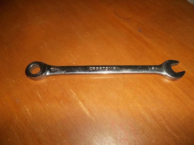 Craftsman 15mm ratchet wrench