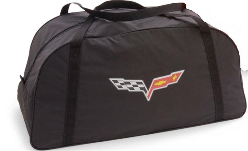 19158354 chevrolet corvette 2005-2013 black outdoor car cover storage bag 