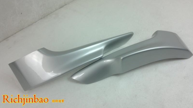 Painted code 354 oe type front bumper splitter for bmw e90 lci sedan 2009 2011 ♠