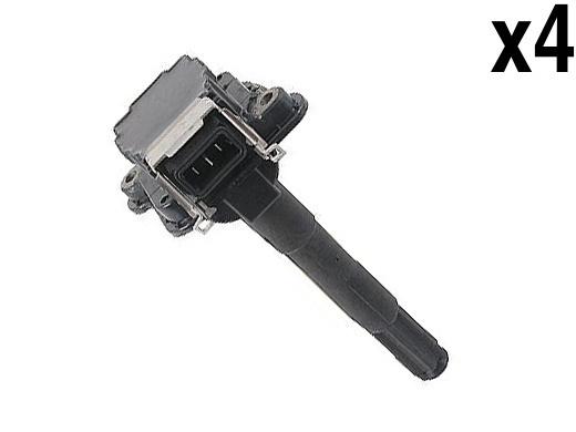 Audi (97-00) ignition coil + spark plug connector (x4) hueco