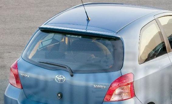 Toyota 06-12 yaris vitz hatchback jdm rear wing hatch roof spoiler