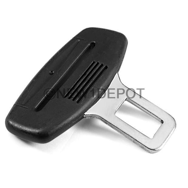  2pcs black safety seat belt buckle universal for suv car truck brand new