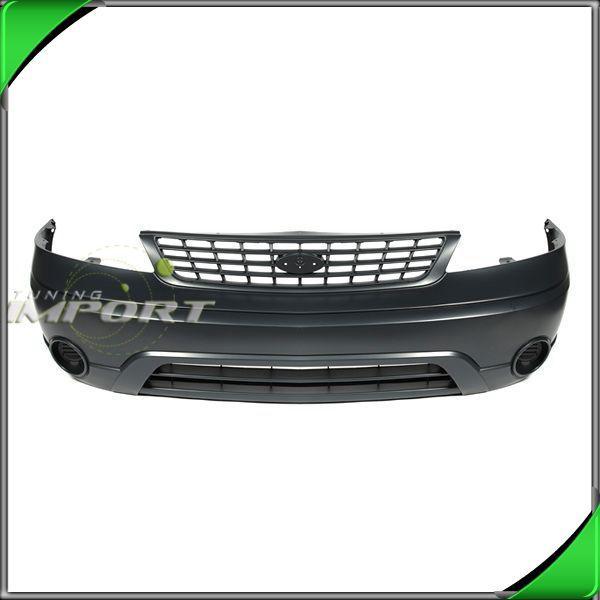 02-03 windstar front bumper cover replacement black plastic non-prime w fog hole