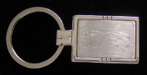 Cougar - factory template engraved key ring