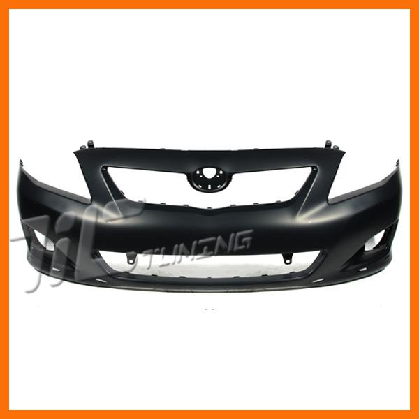 09-10 can/usa built corolla s xrs plastic front bumper primerd cover spoiler