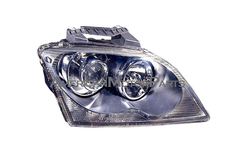 Depo pair replacement headlight head lamp halogen 04-04 chrysler pacifica