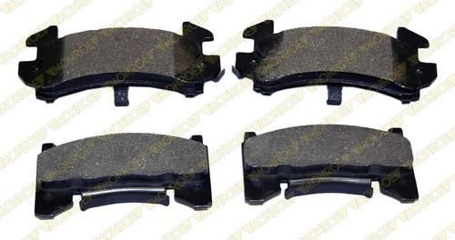 Monroe dx988 brake pad or shoe, front-monroe dynamics brake pad