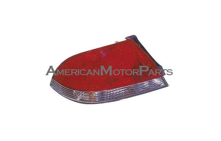 Eagleeye pair replacement red/clear tail light 04-06 mitsubushi lancer