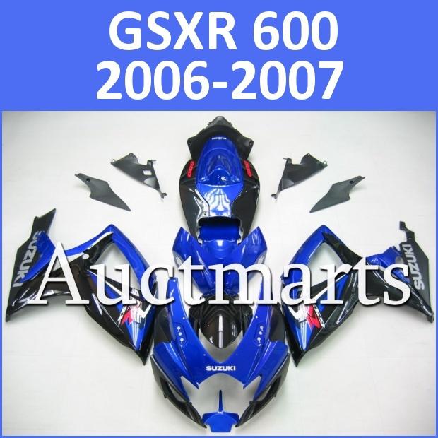 Fit suzuki gsxr 750 gsxr 600 06 07 gsx-r 2006 2007 fairing bodywork k6 g32_600 d