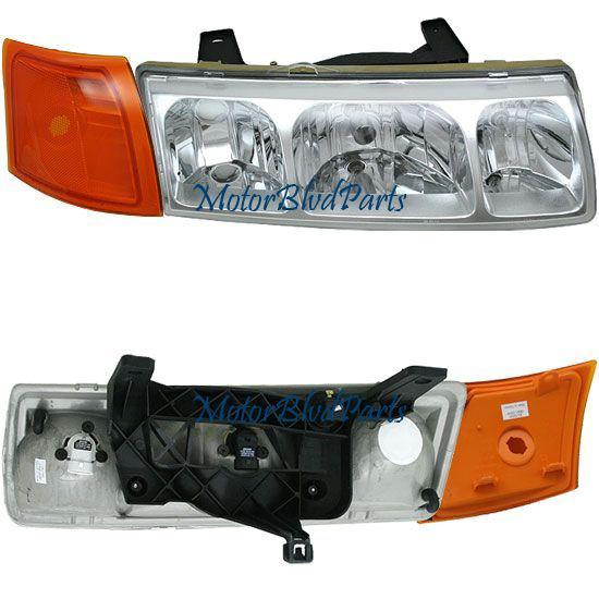 05 saturn vue headlight+side marker/corner passenger rh