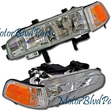 92 93 accord oe style headlights headlamps right+left