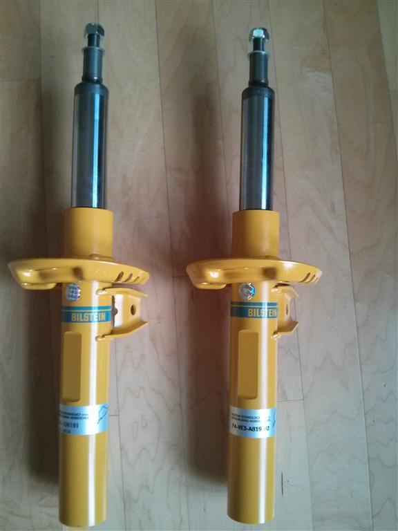 Bilstein 35-108191 b8 sport 36mm front shocks struts set of 2 audi volkswagen