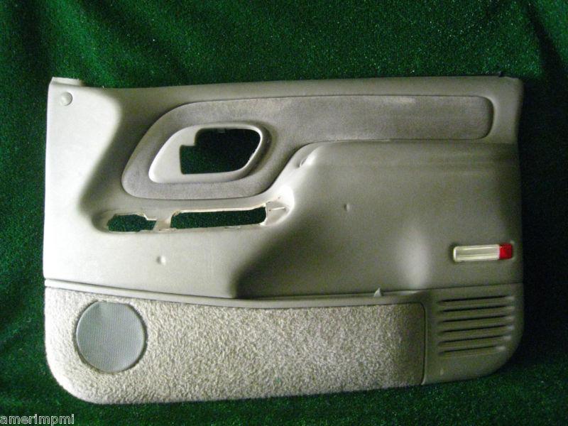 94-97 chevy silverado passenger door panel skin trim cover grey in color