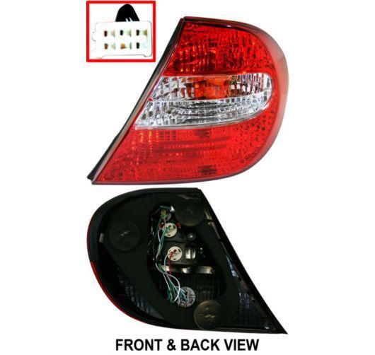 02-04 toyota camry rear brake light taillight taillamp rh right passengers side