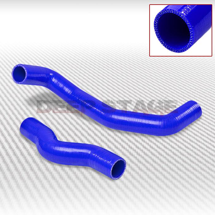 3-ply silicone radiator hose tube high temp 03-09 nissan 350z z33/-07 g35 blue