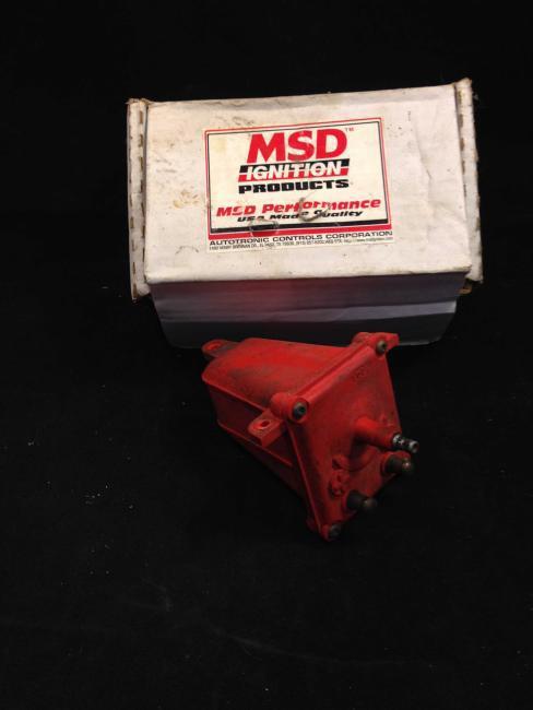 Msd ignitions 8201 pro power ignition coil. used with instructions 