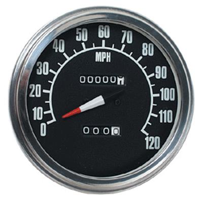 C214a 2240:60 ratio fat bob speedometer for harley fxwg and softail models 68-84