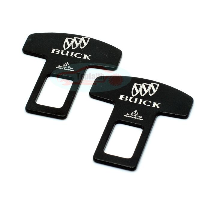 2pcs car safety seat belt buckle alarm clasp stopper eliminator for buick regal