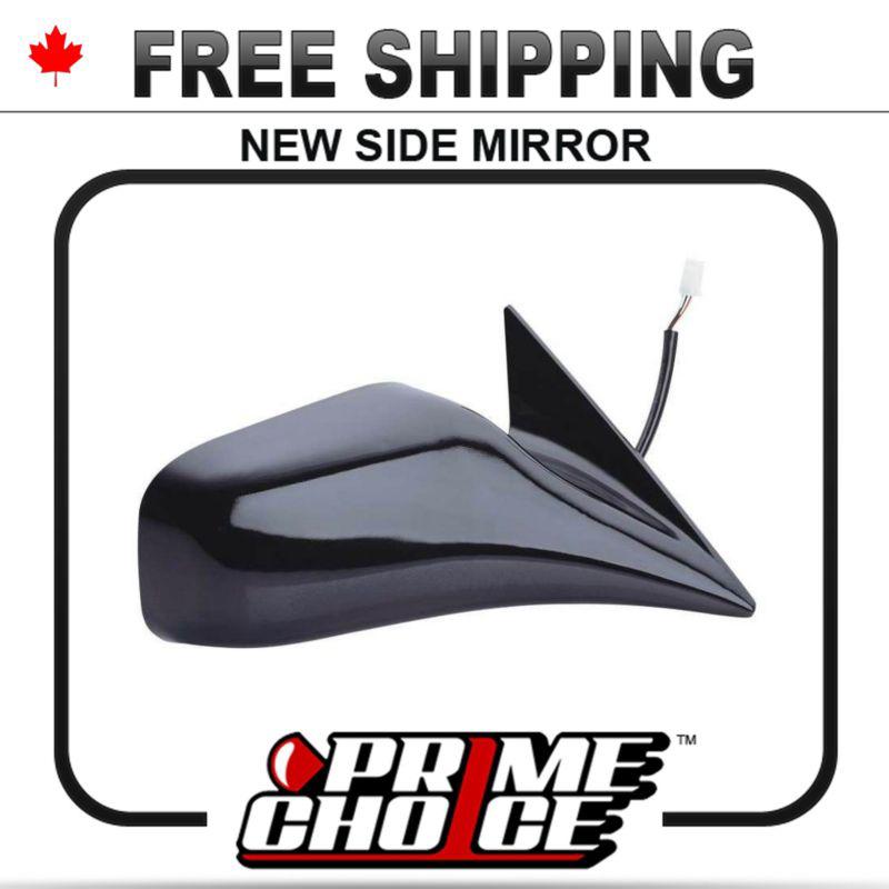 New power black passenger side view mirror for 1993-1996 toyota camry right door