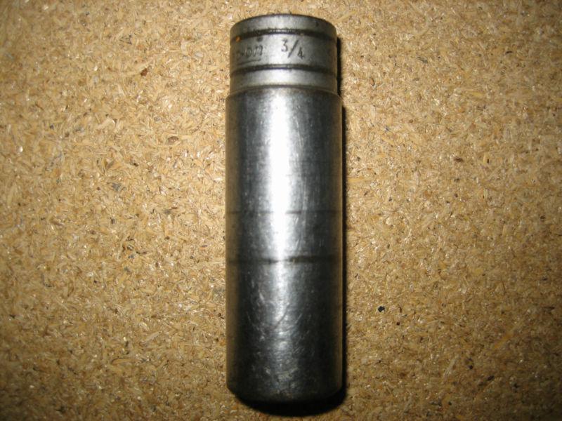 Snap on s241 3/4" 12 pt. chrome deep socket, 1/2" dr.