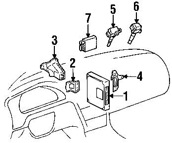 Toyota 9008019012 genuine oem factory original ignition coil