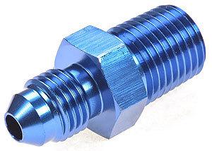 Jegs performance products 100103 blue straight flare fitting