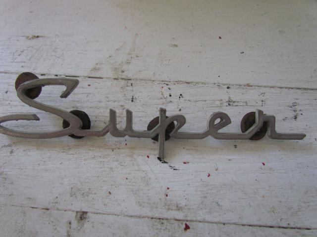 Vintage 1954 1955 clipper super packard  car trunk emblem