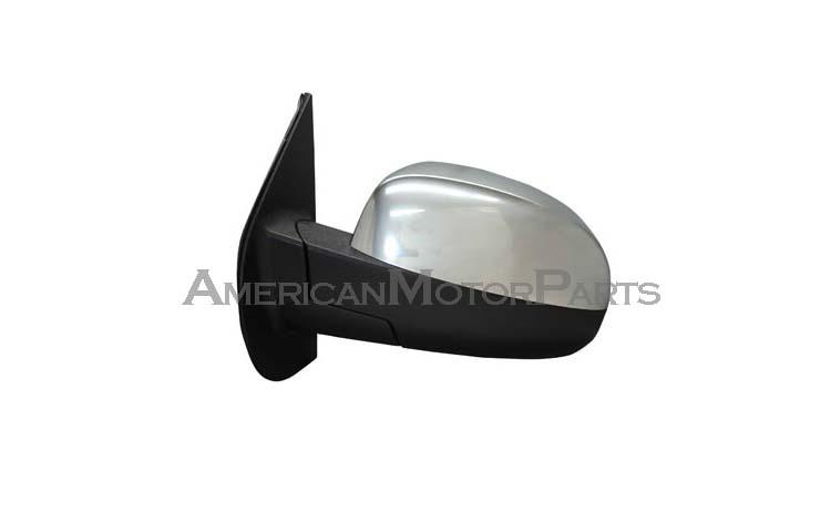 Tyc left driver side replacement power chrome heated mirror 07-08 chevy suburban