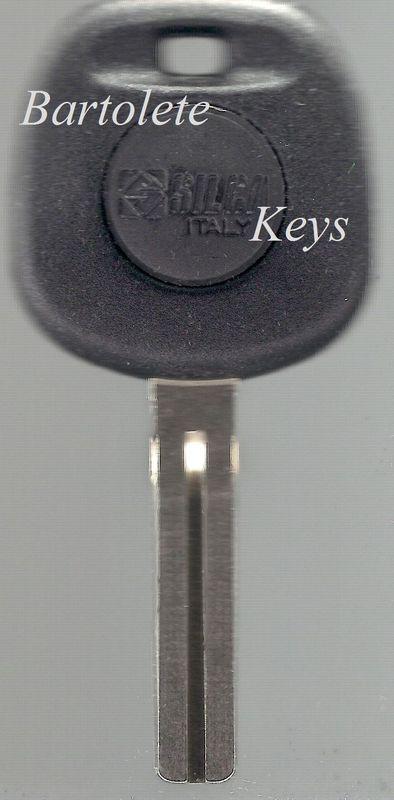 Transponder key blank fits 2001 2002 2003 2004 2005 lexus gs430 gs 430