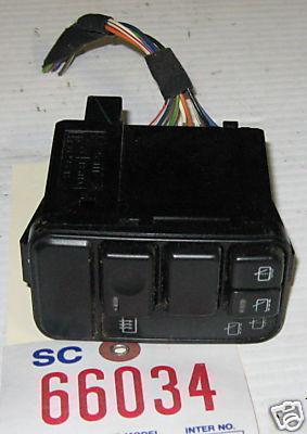 Dodge 95 caravan rear wiper defrost defog switch 1995