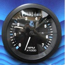 Teleflex eclipse tachometer 0-7000 rpm 