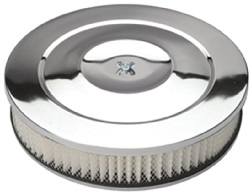 Trans-dapt performance products 2146 chrome air cleaner; performance style