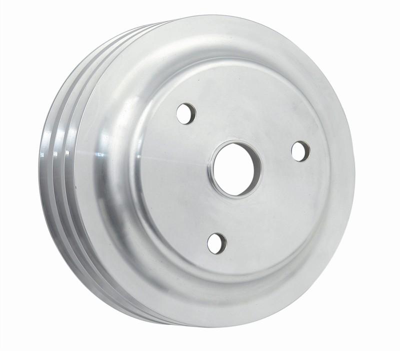 Mr. gasket 5318 billet style aluminum crankshaft pulley