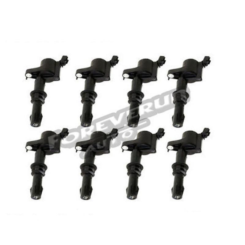 Ford dg511 set of 8 new ignition coils 4.6l 5.4l v8 2004-2008 new