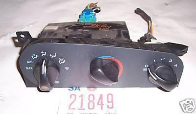 Chevrolet 97-01 lumina car temperature/heater control 1997 1998 1999 2000 2001