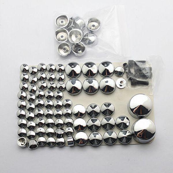 Chrome bolts toppers cap cover for harley davidson twin cam softail 2007-2012