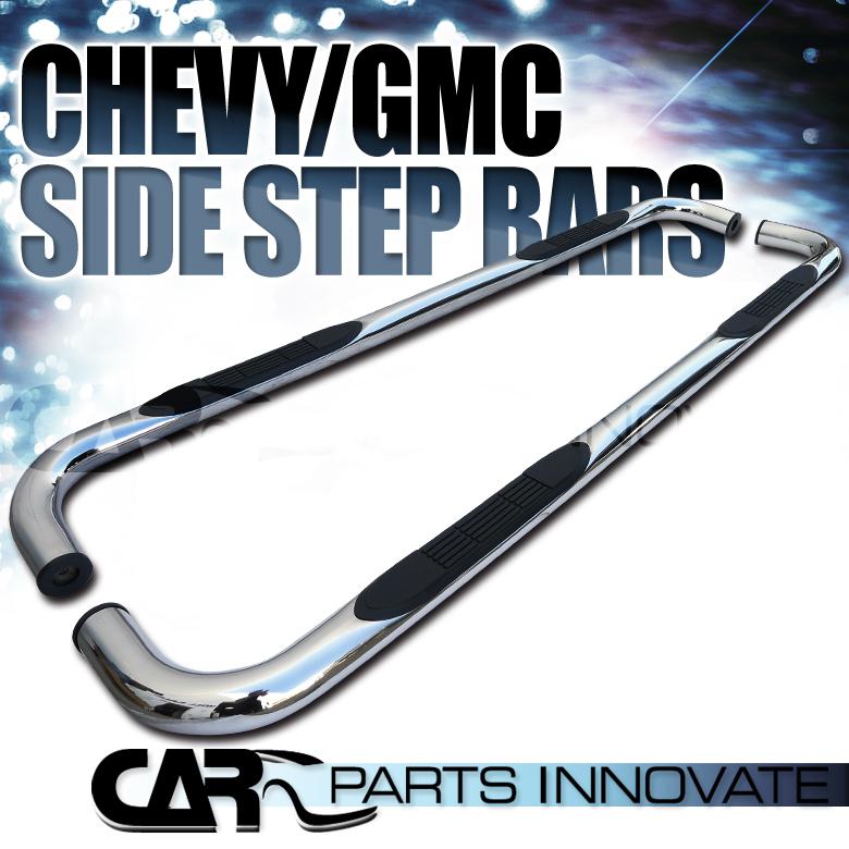 2000-2013 chevy suburban / gmc yukon xl 3/4 ton 3" polished side step bar