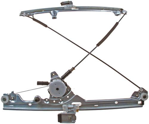 Window regulator, manual front left platinum# 1331676