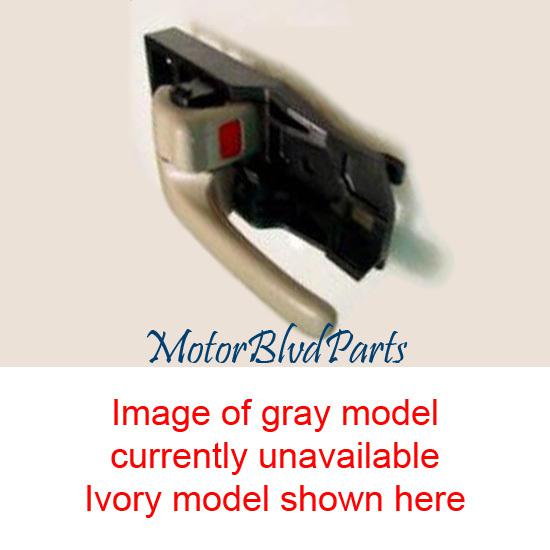 98-02 land cruiser door handle front left inside gray