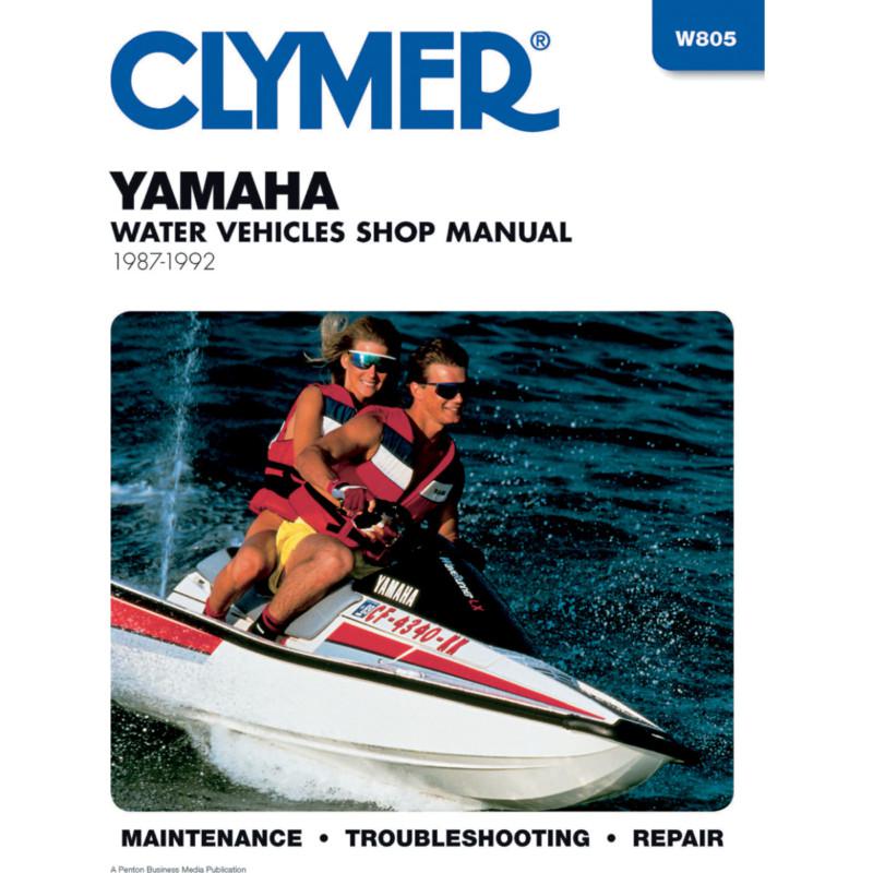 Clymer w805 repair service manual yamaha watercraft 1987-1992